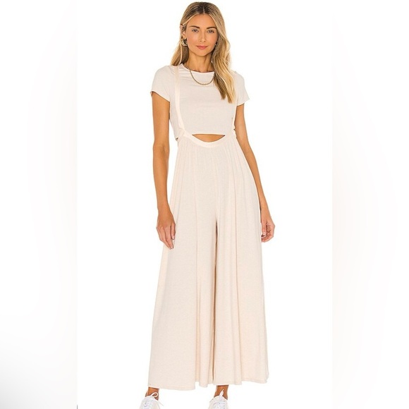 Free People Pants - Free People Brookside 2 Piece Overall Set. Size L. NWOT